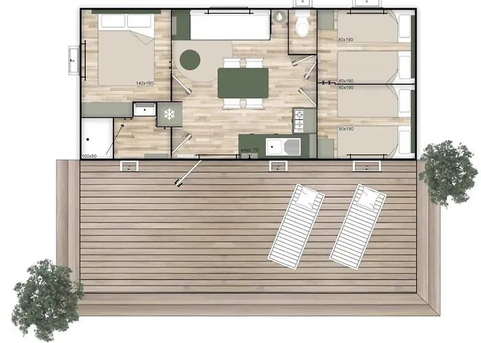 Zecamping 3 Etoiles Chiens Acceptes Salle Fitness Piscine Couverte مكان تخييم