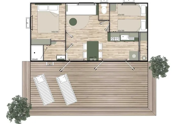 3 Etoiles - Piscine - Ccafeff Saint-Julien-des-Landes
